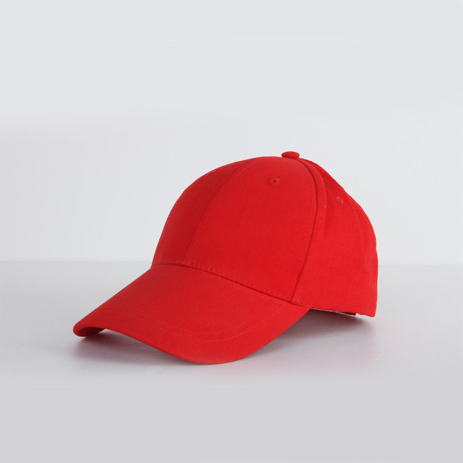 Baseball cap hat body thickened logo custom printing