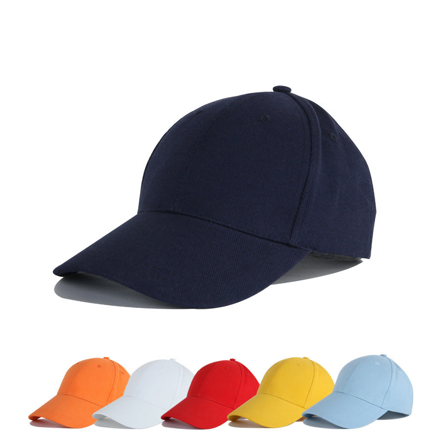 Baseball cap hat body thickened logo custom printing