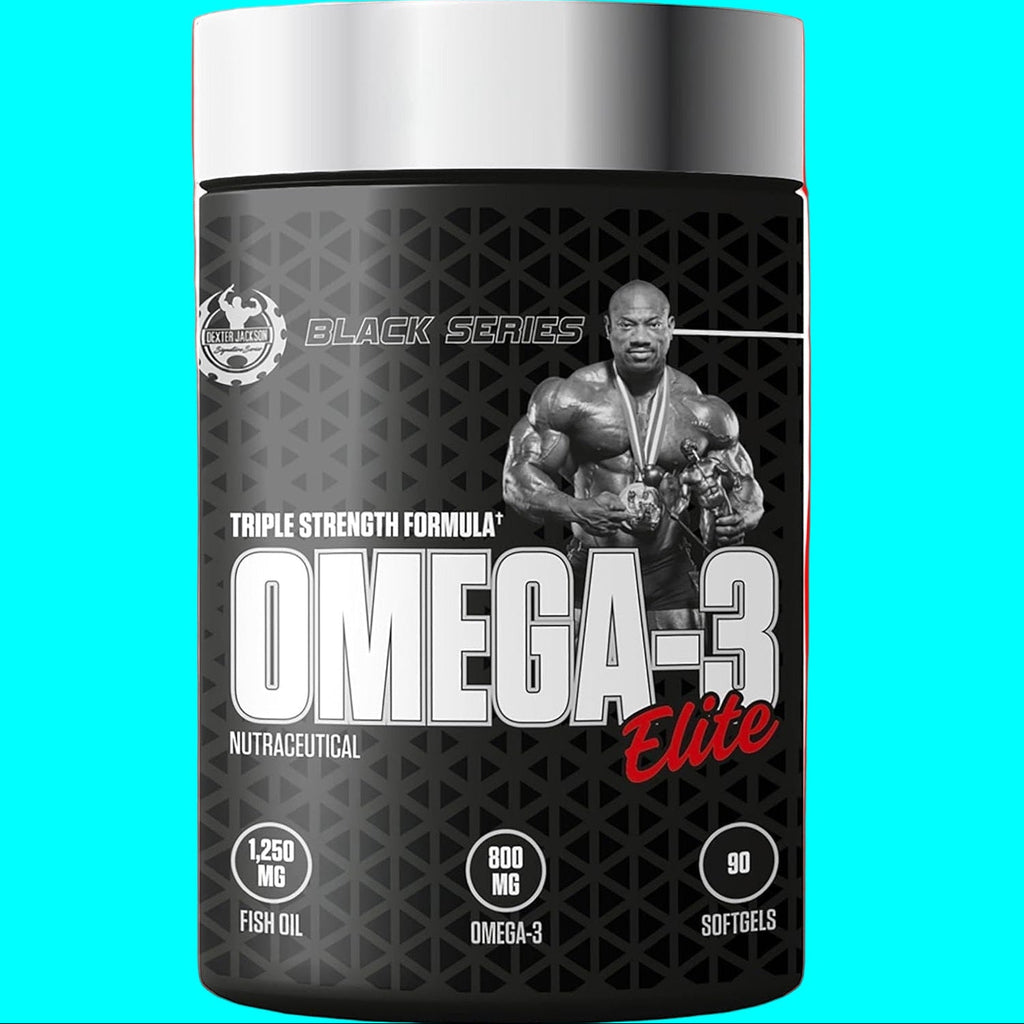 Dexter Jackson- Omega-3 Elite (Original).Joint support supplement.1250MG. [90 Softgels]