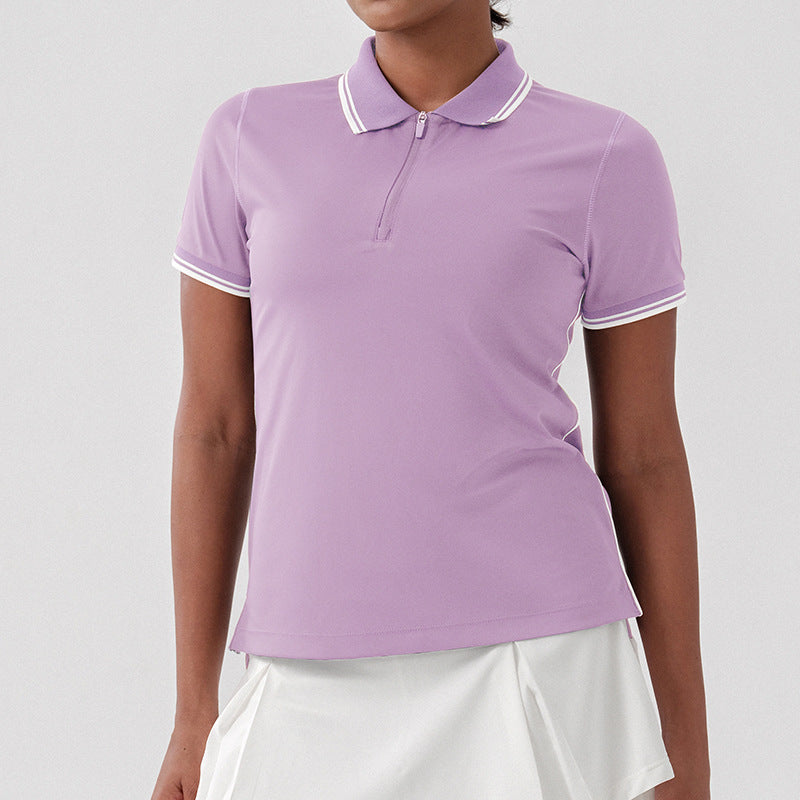 Casual Golf Tennis Top Antibacterial Wicking Quick-drying T-shirt