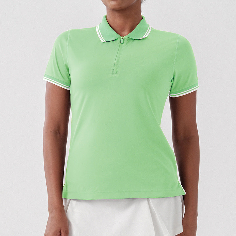 Casual Golf Tennis Top Antibacterial Wicking Quick-drying T-shirt